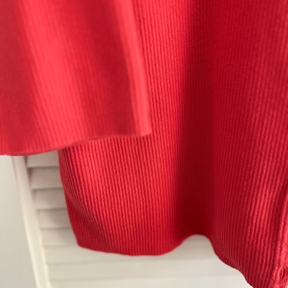 Elisabeth for Liz Claiborne Coral Cotton-Blend Sweater Set EUC - Picture 3 of 7